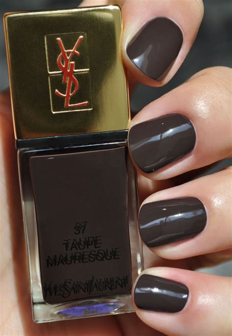 ysl nail taupe mauresque|ysl la laque couture.